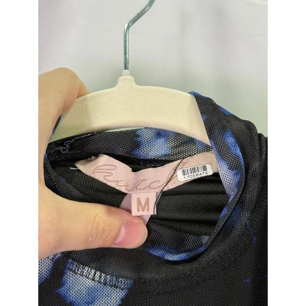 Hutch Ambrose Dress Size M Blue - Picture 6 of 7